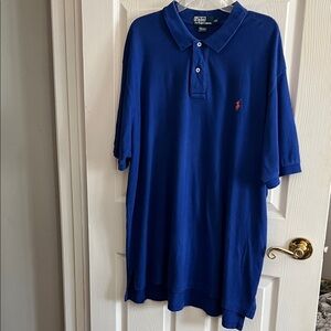 Polo by Ralph Lauren Men's Deep Blue Polo Shirt